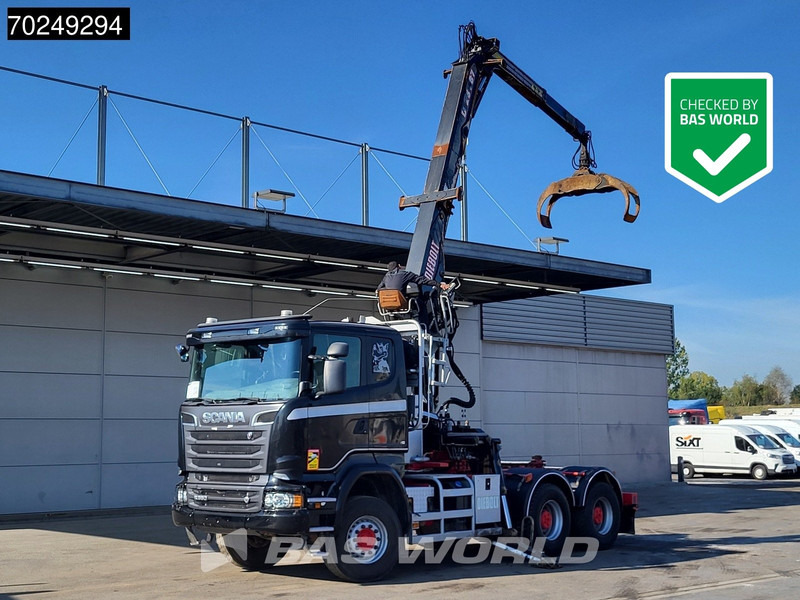Scania R580 6X4 Holz Kran Diebolt D28 Full-Steel - Timber truck, Crane truck: picture 1 Scania R580 6X4 Holz Kran Diebolt D28 Full-Steel - Timber truck, Crane truck: picture 1