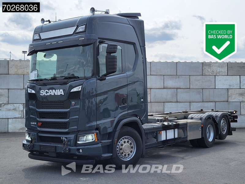 Scania S540 6X2 Retarder Euro 6 ACC Navi ADR Euro 6 - Container transporter/ Swap body truck: picture 1 Scania S540 6X2 Retarder Euro 6 ACC Navi ADR Euro 6 - Container transporter/ Swap body truck: picture 1