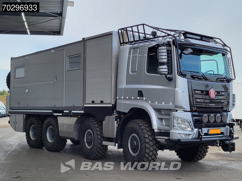 Tatra T158 8X8 NL-Truck 8x8 Off-Grid Camper Hydraulic Winch Generator Retarder Airco Euro 6 - Integrated motorhome: picture 3 Tatra T158 8X8 NL-Truck 8x8 Off-Grid Camper Hydraulic Winch Generator Retarder Airco Euro 6 - Integrated motorhome: picture 3
