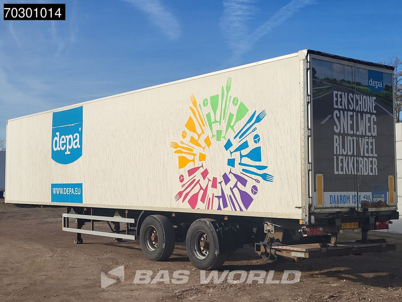 Tracon TO2 Tailgate Steering Axle - Closed box semi-trailer: picture 2 Tracon TO2 Tailgate Steering Axle - Closed box semi-trailer: picture 2