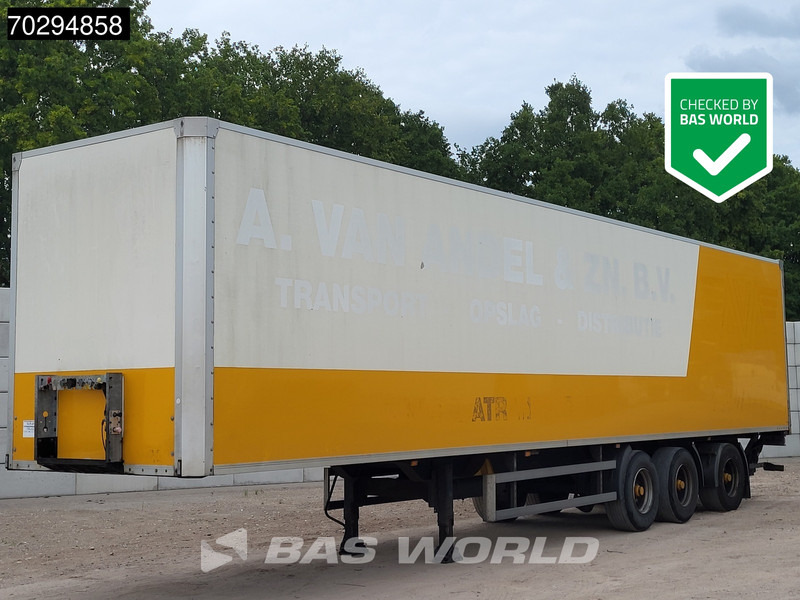Tracon TRAILERS TO.S 1527 APK06/26 Laadklep Stuur+Liftas - Closed box semi-trailer: picture 1 Tracon TRAILERS TO.S 1527 APK06/26 Laadklep Stuur+Liftas - Closed box semi-trailer: picture 1