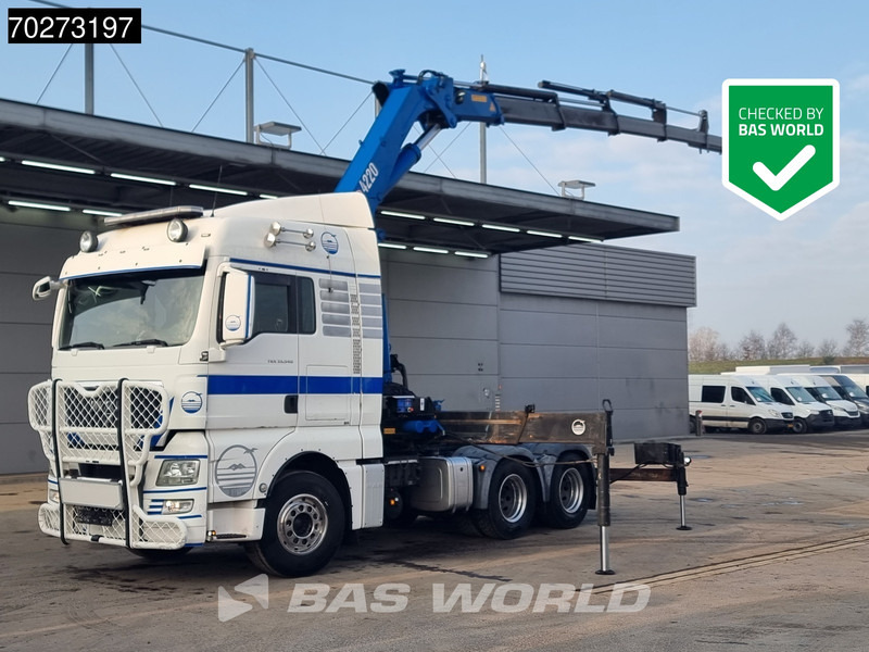 MAN TGX 33.540 TGX 6X4 XLX Retarder PTO HMF 4220 Kran Euro 5 - Tractor unit: picture 1 MAN TGX 33.540 TGX 6X4 XLX Retarder PTO HMF 4220 Kran Euro 5 - Tractor unit: picture 1