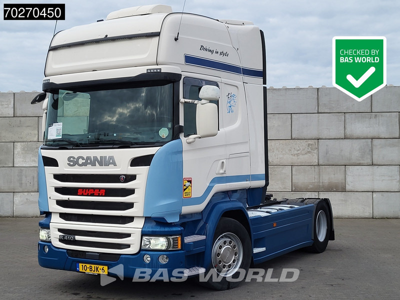 Scania R410 4X2 NL-Truck Retarder 2x Tanks Standklima - Tractor unit: picture 1 Scania R410 4X2 NL-Truck Retarder 2x Tanks Standklima - Tractor unit: picture 1