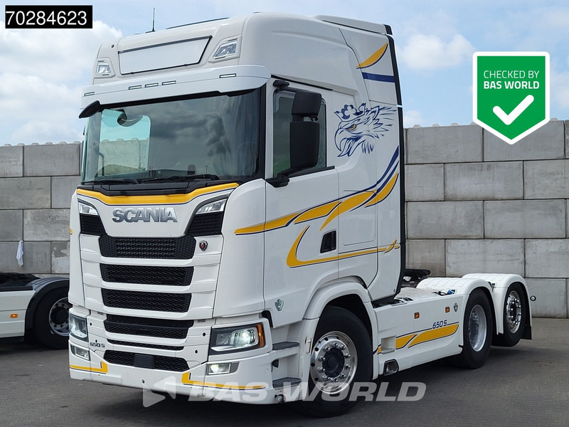 Scania S650 S 6X2 Retarder Liftachse Full-Air Leather Alcoa's - Tractor unit: picture 1 Scania S650 S 6X2 Retarder Liftachse Full-Air Leather Alcoa's - Tractor unit: picture 1