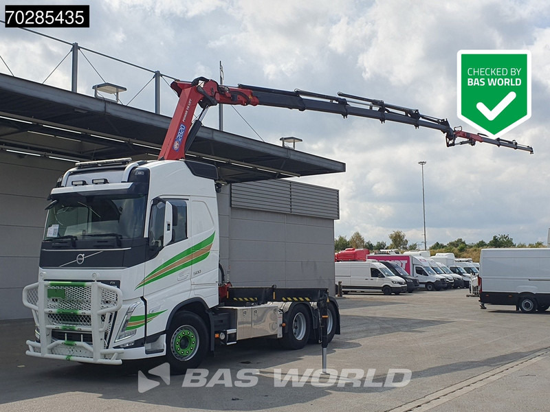 Volvo FH 500 FH 6X4 Full-Air Liftachse HMF 2820K-RCS Crane+JIB Remote Control I-ParkCool VDS LED Kran - Tractor unit: picture 1 Volvo FH 500 FH 6X4 Full-Air Liftachse HMF 2820K-RCS Crane+JIB Remote Control I-ParkCool VDS LED Kran - Tractor unit: picture 1