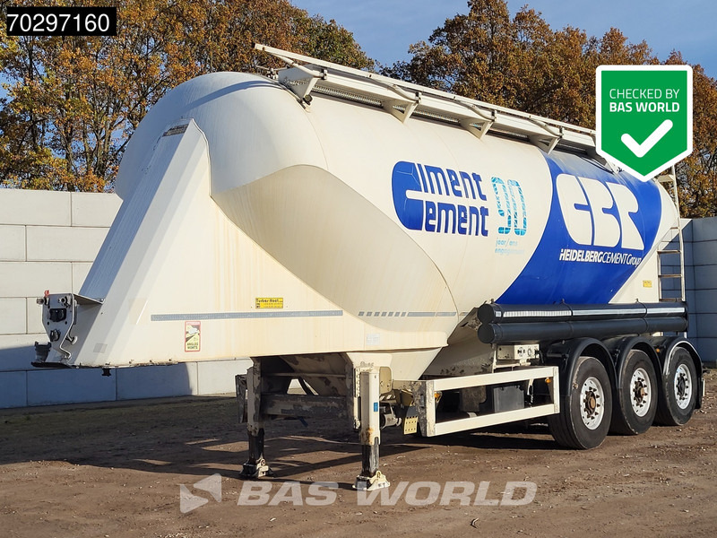 Turbos-Hoet SVM39 39000 Liftachse Cement - Tank semi-trailer: picture 1 Turbos-Hoet SVM39 39000 Liftachse Cement - Tank semi-trailer: picture 1