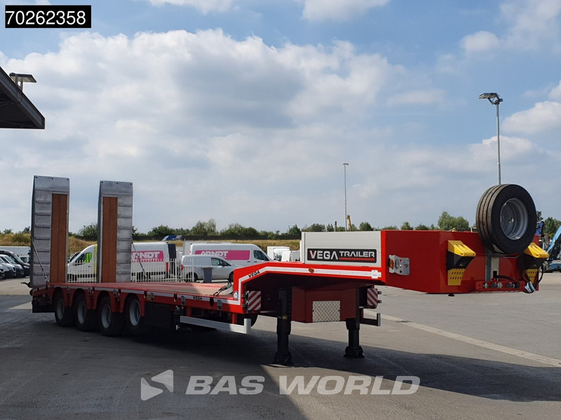 Vega STANDARD LOWBED 2 axles Lift + 2xLenkachse Hydraulic Ramps - Low loader semi-trailer: picture 3 Vega STANDARD LOWBED 2 axles Lift + 2xLenkachse Hydraulic Ramps - Low loader semi-trailer: picture 3