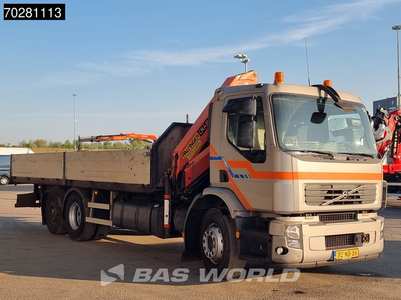 Dropside/ Flatbed truck, Crane truck Volvo FE 280 6X2 NL-Truck Palfinger PK15500 Kran CraneManual Liftachse Euro 4: picture 7