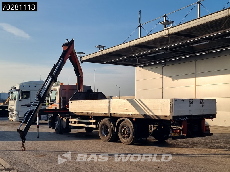 Dropside/ Flatbed truck, Crane truck Volvo FE 280 6X2 NL-Truck Palfinger PK15500 Kran CraneManual Liftachse Euro 4: picture 6