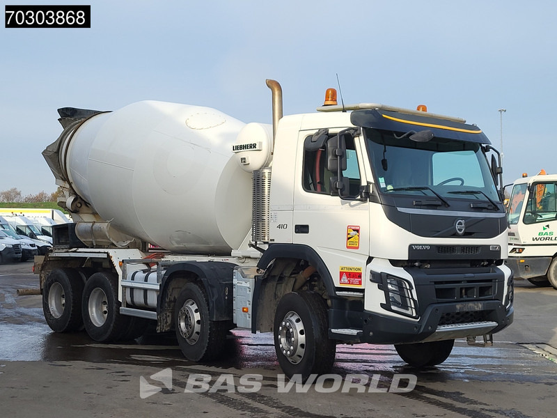 Volvo FMX 410 8X4 9m3 Liebherr mixer Steelsuspension Automatic Euro 6 - Concrete mixer truck: picture 3 Volvo FMX 410 8X4 9m3 Liebherr mixer Steelsuspension Automatic Euro 6 - Concrete mixer truck: picture 3