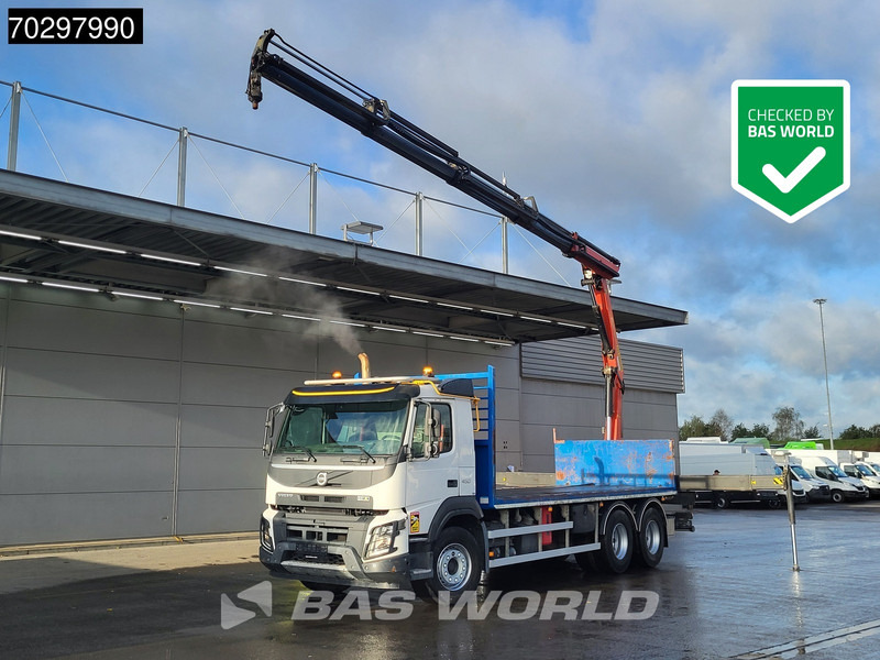 Volvo FMX 450 FMX 6X4 Palfinger PK 18002 EH Crane Manual Euro 6 - Dropside/ Flatbed truck, Crane truck: picture 1 Volvo FMX 450 FMX 6X4 Palfinger PK 18002 EH Crane Manual Euro 6 - Dropside/ Flatbed truck, Crane truck: picture 1