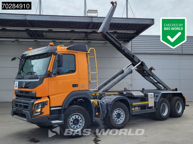 Volvo FMX 460 8X4 30t Meiller Hooklift Full Steel BigAxle Euro 6 - Hook lift truck: picture 1 Volvo FMX 460 8X4 30t Meiller Hooklift Full Steel BigAxle Euro 6 - Hook lift truck: picture 1