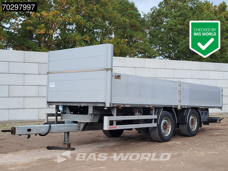 Wecon PC Kooi aap Lift-Axle - Dropside/ Flatbed trailer: picture 1 Wecon PC Kooi aap Lift-Axle - Dropside/ Flatbed trailer: picture 1