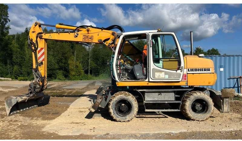 Liebherr A314 Litronic - Wheel excavator: picture 1 Liebherr A314 Litronic - Wheel excavator: picture 1