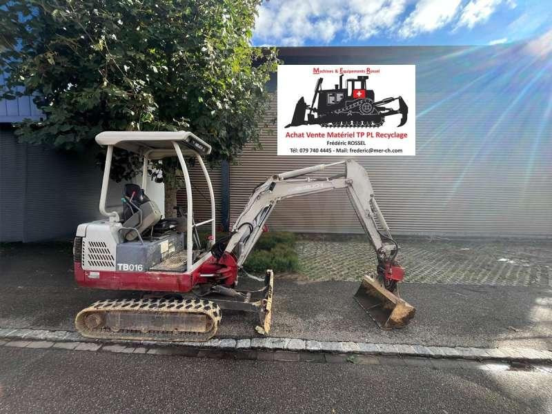 Takeuchi TB016 - Mini excavator: picture 1 Takeuchi TB016 - Mini excavator: picture 1