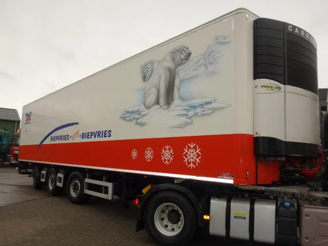 Chereau 3 AXEL,2 ASSENGESTUURD,1 LIFTAS,APK GEKEURD - Refrigerator semi-trailer: picture 1 Chereau 3 AXEL,2 ASSENGESTUURD,1 LIFTAS,APK GEKEURD - Refrigerator semi-trailer: picture 1