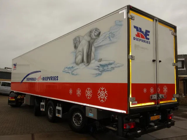 Chereau 3 AXEL,2 ASSENGESTUURD,1 LIFTAS,APK GEKEURD - Refrigerator semi-trailer: picture 4 Chereau 3 AXEL,2 ASSENGESTUURD,1 LIFTAS,APK GEKEURD - Refrigerator semi-trailer: picture 4