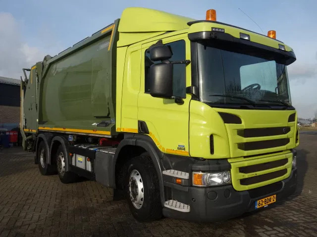 Scania P250 GEESINK GPM III CONTAINER SYSTEEM ,WELVAARD WEEGSYSTEEM EURO 6 - Garbage truck: picture 2 Scania P250 GEESINK GPM III CONTAINER SYSTEEM ,WELVAARD WEEGSYSTEEM EURO 6 - Garbage truck: picture 2