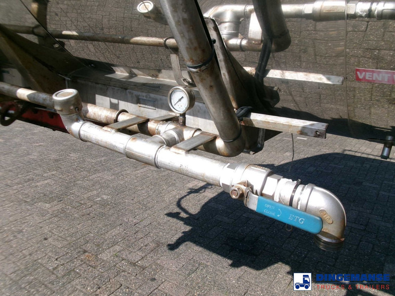 Tank semi-trailer Crane Fruehauf Chemical ACID tank inox 30 m3 / 1 comp: picture 9