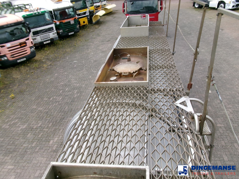 Tank semi-trailer Crane Fruehauf Chemical tank inox 22.5 m3 / 1 comp: picture 12