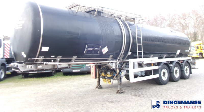 Crossland Bitumen tank inox 33 m3 / 1 comp + compressor + steam heating - Tank semi-trailer: picture 1 Crossland Bitumen tank inox 33 m3 / 1 comp + compressor + steam heating - Tank semi-trailer: picture 1