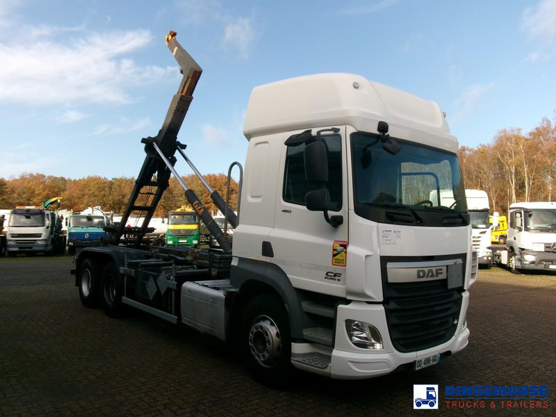 DAF CF 460 6x2 Euro 6 Hyva container hook 20 t - Hook lift truck: picture 2 DAF CF 460 6x2 Euro 6 Hyva container hook 20 t - Hook lift truck: picture 2