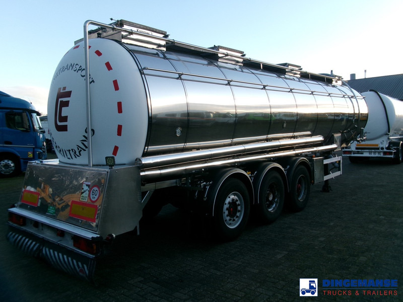 Feldbinder Chemical tank inox 33.5 m3 / 1 comp + pump - Tank semi-trailer: picture 4 Feldbinder Chemical tank inox 33.5 m3 / 1 comp + pump - Tank semi-trailer: picture 4
