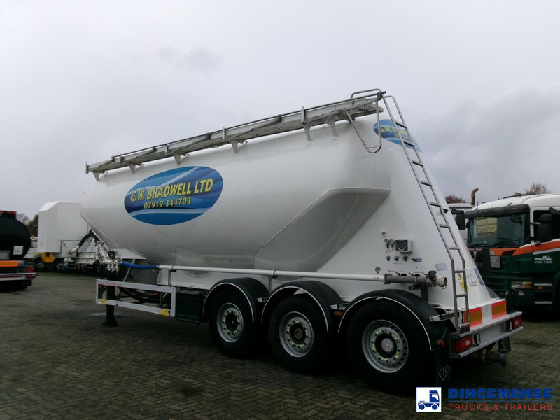 Feldbinder Powder tank alu 40 m3 / 1 comp + compressor - Tank semi-trailer: picture 3 Feldbinder Powder tank alu 40 m3 / 1 comp + compressor - Tank semi-trailer: picture 3