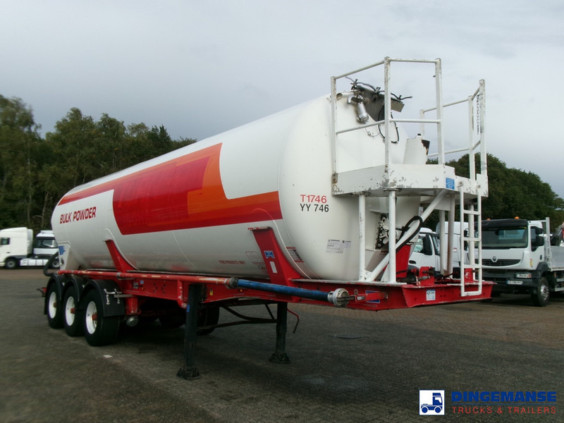 Feldbinder Powder tank alu 41 m3 (tipping) - Tank semi-trailer: picture 2 Feldbinder Powder tank alu 41 m3 (tipping) - Tank semi-trailer: picture 2