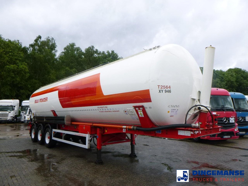 Feldbinder Powder tank alu 60 m3 (tipping) - Tank semi-trailer: picture 2 Feldbinder Powder tank alu 60 m3 (tipping) - Tank semi-trailer: picture 2