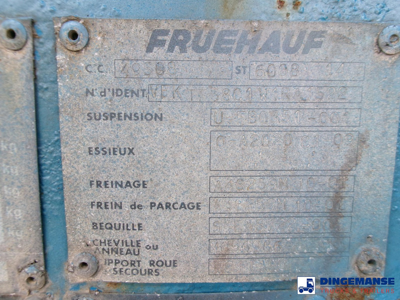 Container transporter/ Swap body semi-trailer Fruehauf Container trailer 20-30 ft + ADR: picture 11