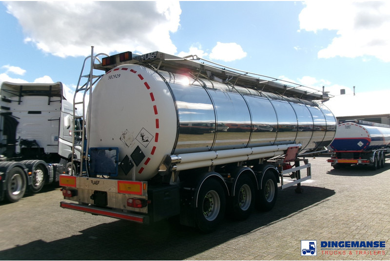 LAG Chemical tank inox 37.5 m3 / 1 comp + pump - Tank semi-trailer: picture 4 LAG Chemical tank inox 37.5 m3 / 1 comp + pump - Tank semi-trailer: picture 4