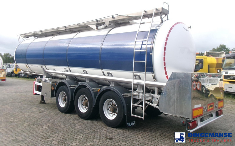 LAG Food tank inox 32 m3 / 3 comp + pump - Tank semi-trailer: picture 4 LAG Food tank inox 32 m3 / 3 comp + pump - Tank semi-trailer: picture 4
