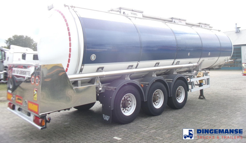 LAG Food tank inox 32 m3 / 3 comp + pump - Tank semi-trailer: picture 3 LAG Food tank inox 32 m3 / 3 comp + pump - Tank semi-trailer: picture 3