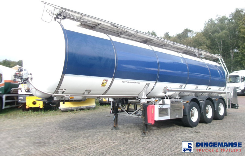 LAG Food tank inox 32 m3 / 3 comp + pump - Tank semi-trailer: picture 1 LAG Food tank inox 32 m3 / 3 comp + pump - Tank semi-trailer: picture 1