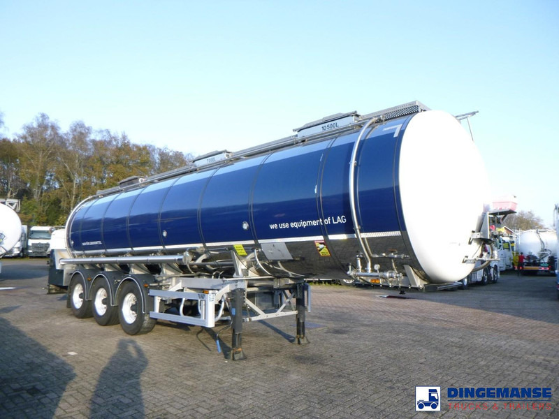 LAG Food tank inox 32m3 / 3 comp + pump + steam heating + webasto - Tank semi-trailer: picture 2 LAG Food tank inox 32m3 / 3 comp + pump + steam heating + webasto - Tank semi-trailer: picture 2