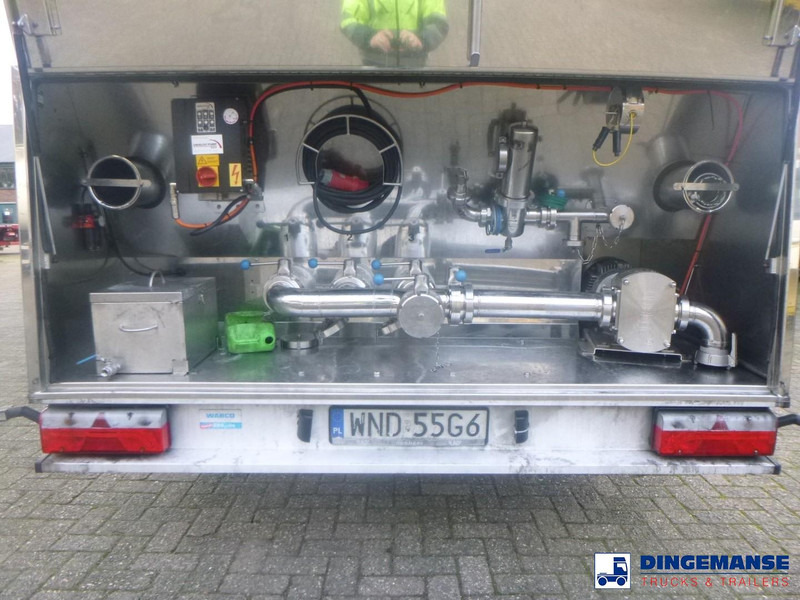 LAG Food tank inox 32m3 / 3 comp + pump + steam heating + webasto - Tank semi-trailer: picture 5 LAG Food tank inox 32m3 / 3 comp + pump + steam heating + webasto - Tank semi-trailer: picture 5