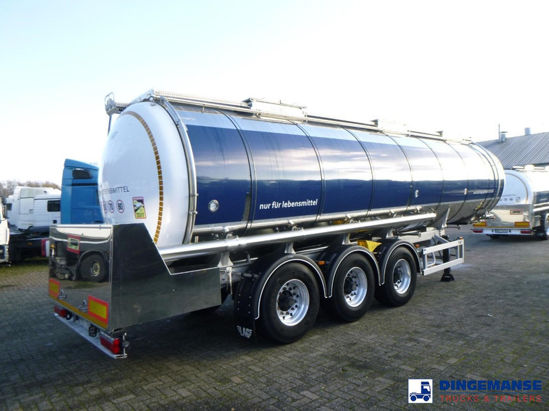 LAG Food tank inox 32m3 / 3 comp + pump + steam heating + webasto - Tank semi-trailer: picture 4 LAG Food tank inox 32m3 / 3 comp + pump + steam heating + webasto - Tank semi-trailer: picture 4