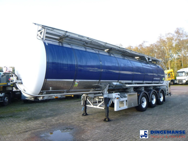 LAG Food tank inox 32m3 / 3 comp + pump + steam heating + webasto - Tank semi-trailer: picture 1 LAG Food tank inox 32m3 / 3 comp + pump + steam heating + webasto - Tank semi-trailer: picture 1