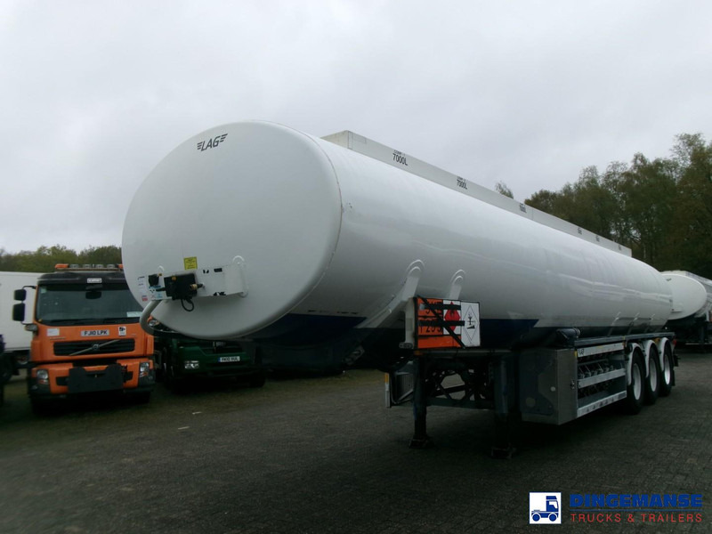 LAG Fuel tank alu 44.4 m3 / 6 comp + pump - Tank semi-trailer: picture 1 LAG Fuel tank alu 44.4 m3 / 6 comp + pump - Tank semi-trailer: picture 1