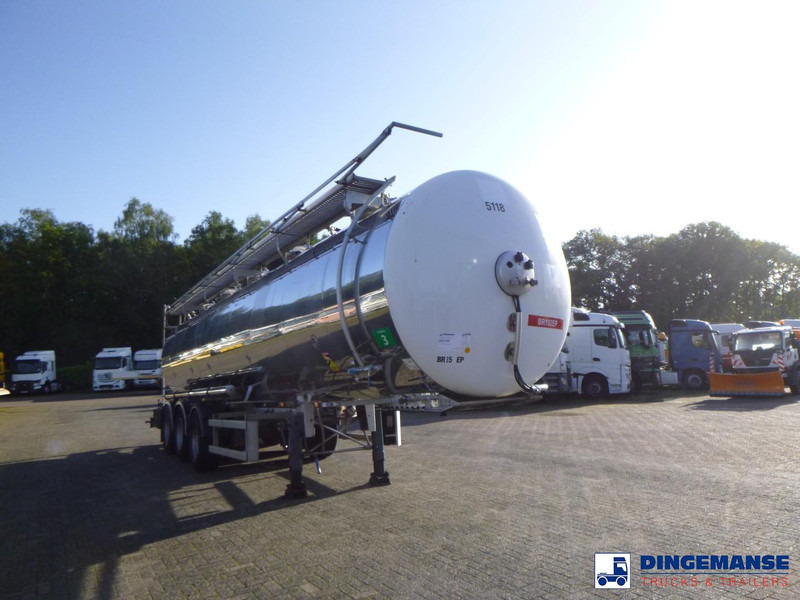 MAISONNEUVE Food tank inox 33 m3 / 5 comp - Tank semi-trailer: picture 2 MAISONNEUVE Food tank inox 33 m3 / 5 comp - Tank semi-trailer: picture 2