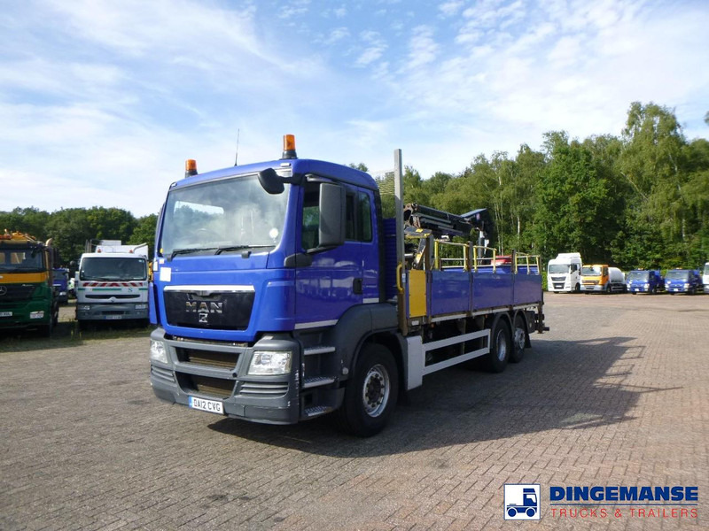 MAN TGS 26.360 6X2 RHD + HMF 1420-K2 + grapple - Crane truck: picture 1 MAN TGS 26.360 6X2 RHD + HMF 1420-K2 + grapple - Crane truck: picture 1