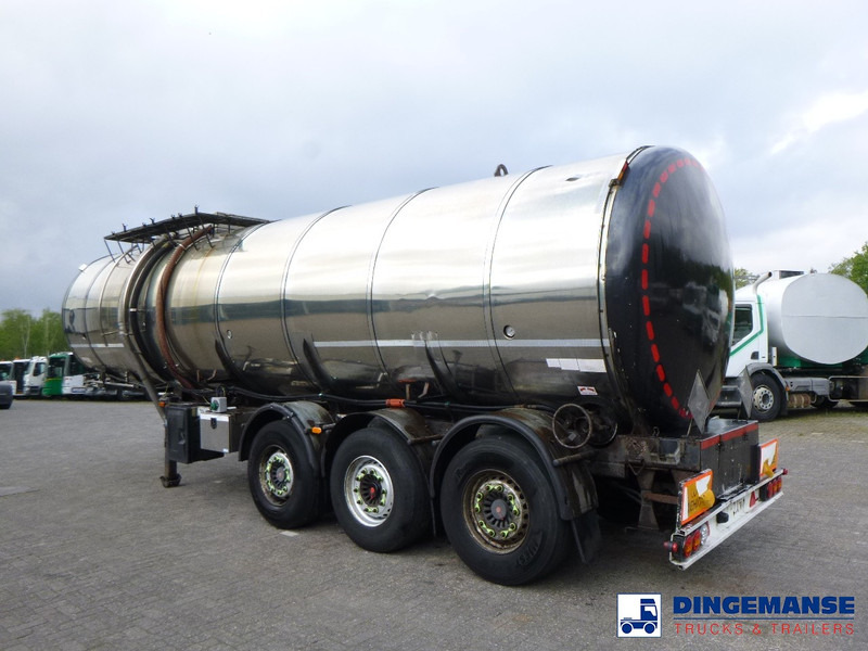 METALOVOUGA Bitumen tank inox 32 m3 / 1 comp + pump - Tank semi-trailer: picture 3 METALOVOUGA Bitumen tank inox 32 m3 / 1 comp + pump - Tank semi-trailer: picture 3