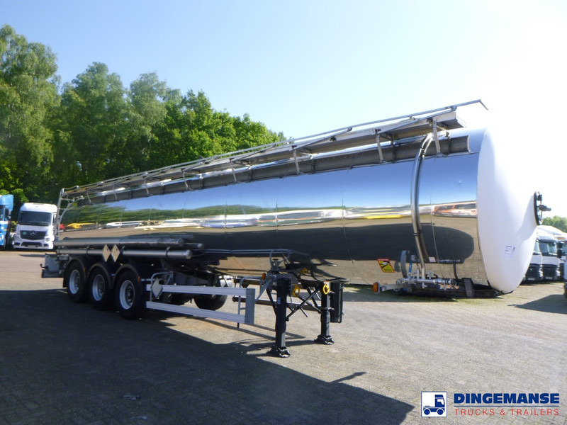 Magyar Chemical tank inox 32.5 m3 / 1 comp - Tank semi-trailer: picture 2 Magyar Chemical tank inox 32.5 m3 / 1 comp - Tank semi-trailer: picture 2