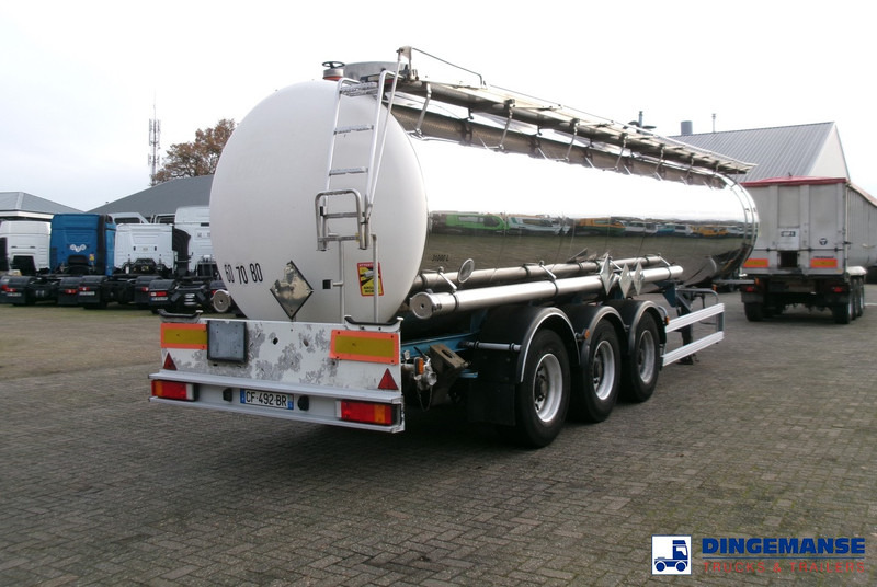 Magyar Chemical tank inox 32.5m3 / 1 comp - Tank semi-trailer: picture 3 Magyar Chemical tank inox 32.5m3 / 1 comp - Tank semi-trailer: picture 3