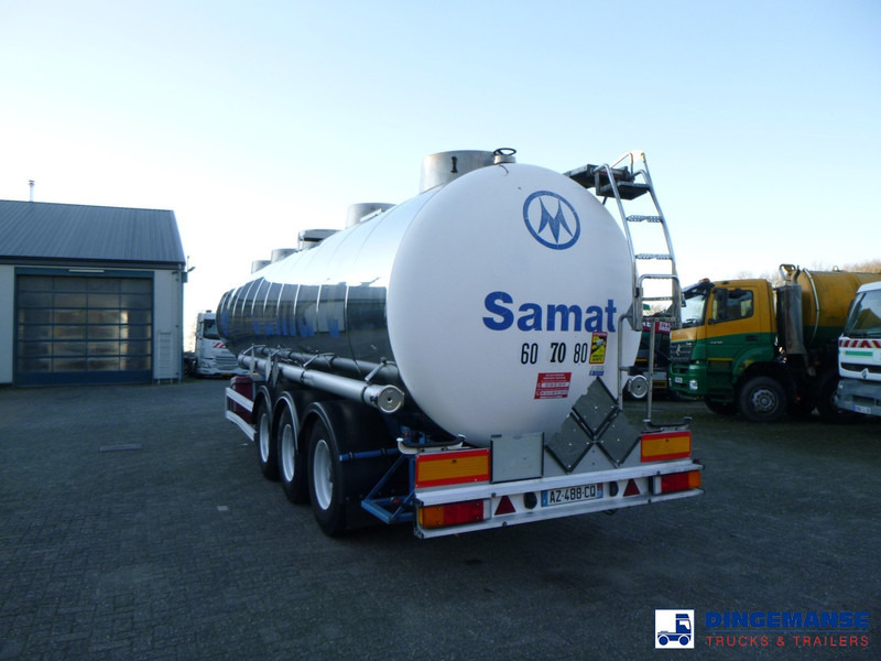 Magyar Chemical tank inox L4BH 32.9 m3 / 1 comp - Tank semi-trailer: picture 3 Magyar Chemical tank inox L4BH 32.9 m3 / 1 comp - Tank semi-trailer: picture 3