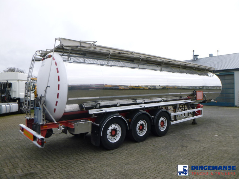 Magyar Chemical tank inox L4BH 37.4 m3 / 1 comp - Tank semi-trailer: picture 4 Magyar Chemical tank inox L4BH 37.4 m3 / 1 comp - Tank semi-trailer: picture 4