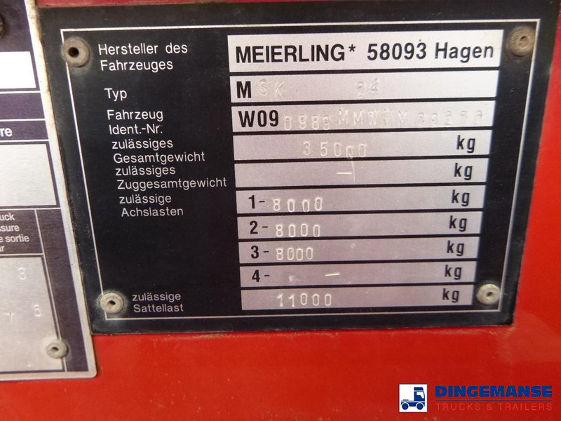 Tipper semi-trailer Meierling Tipper trailer alu 21 m3 + tarpaulin: picture 9 Tipper semi-trailer Meierling Tipper trailer alu 21 m3 + tarpaulin: picture 9