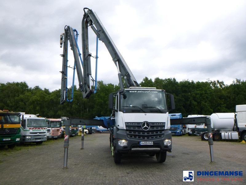 Concrete pump truck Mercedes-Benz Arocs 8x4 Liebherr 35 XXT concrete pump 35 m: picture 7