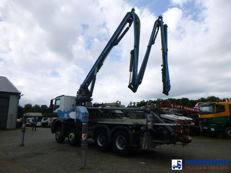 Concrete pump truck Mercedes-Benz Arocs 8x4 Liebherr 35 XXT concrete pump 35 m: picture 10